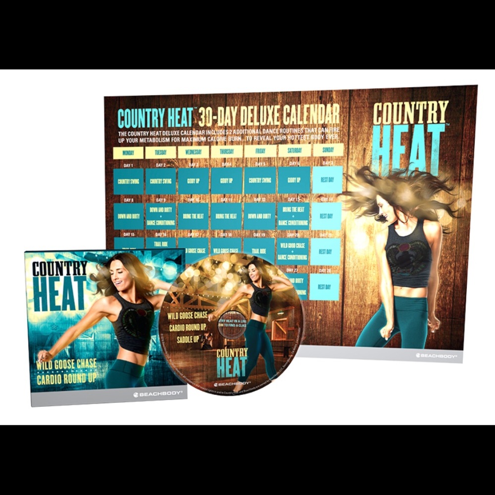 Country heat dvd by beach body